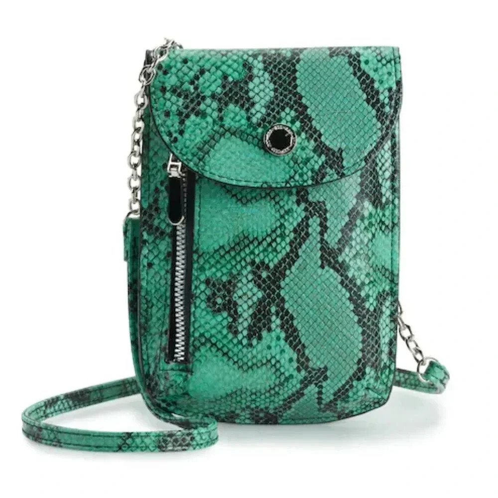 Apt. 9 Mar Crossbody Wallet - Turquoise Snake